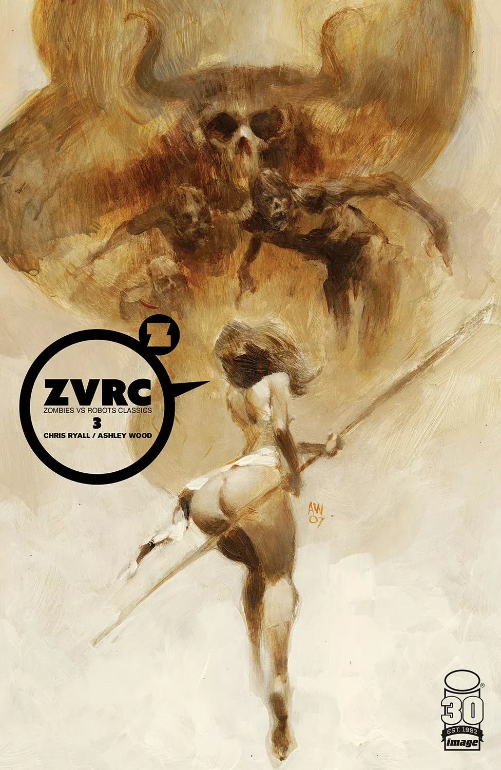 Zvrc Zombies Vs Robots Classic #3 (Of 4) A Ashley Wood (Mr) (05/25/2022) Image