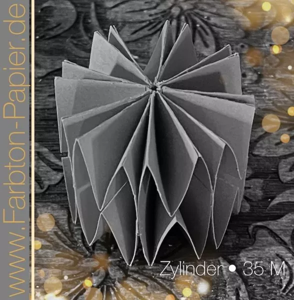 Zylinder Nr. 35 Niedrig - Die Set - FarbTon Papier